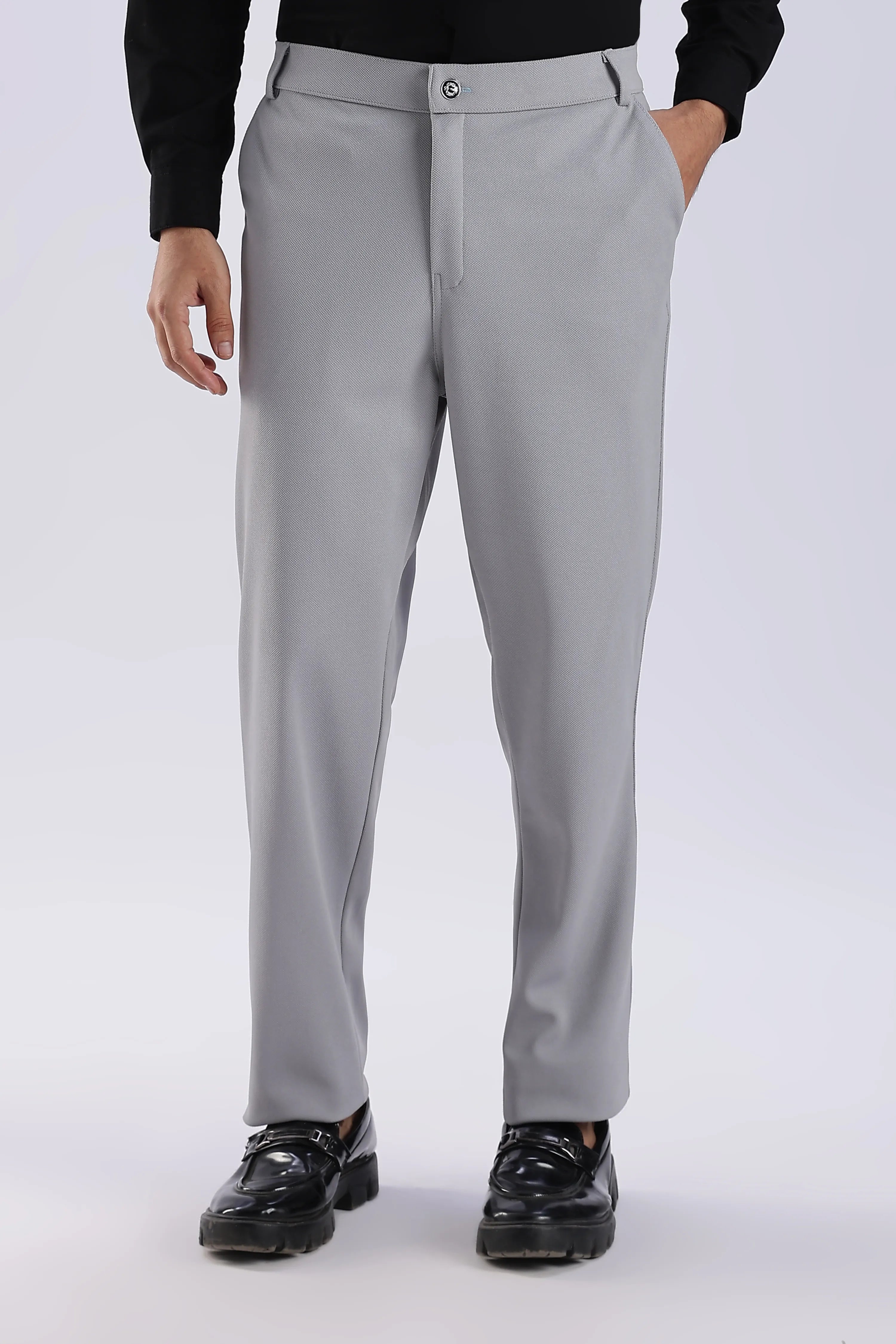 White Shoes That Match Grey Pants Light Grey Everyday Stretch Pant