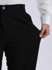 Black Everyday Stretch Pant for Men