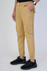 Men's Cotton Cargo Jogger Pants Khaki