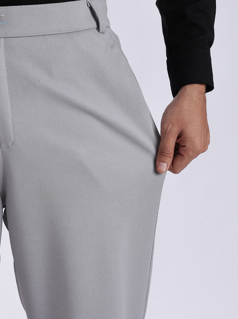 Light Grey Everyday Stretch Pant for Men