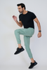 Men's Cotton Cargo Jogger Pants Mint Green