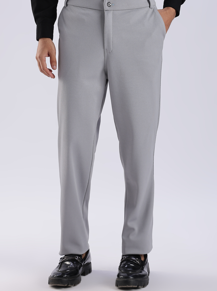 Light Grey Everyday Stretch Pant for Men