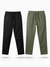 Black and Olive Loose Fit Cotton Pants Combo