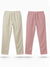 Beige and Rose Taupe Loose Fit Cotton Pants Combo
