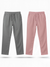 Grey and Rose Taupe Loose Fit Cotton Pants Combo