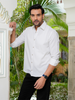 White Airy Linen Shirts for Men