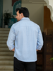 Sky Blue Airy Linen Shirts for Men