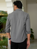 Grey Airy Linen Shirts for Men