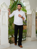 White Airy Linen Shirts for Men
