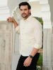Beige Airy Linen Shirts for Men