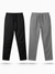 Black and Grey Loose Fit Cotton Pants Combo