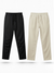 Black and Beige Loose Fit Cotton Pants Combo