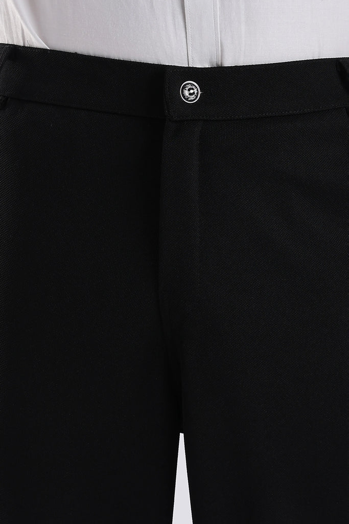 Black Everyday Stretch Pant for Men