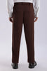 Dark Coffee Peanut Stretchable Trouser for Men