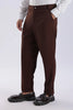 Dark Coffee Peanut Stretchable Trouser for Men