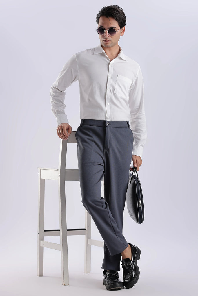 Dark Grey Everyday Stretch Pant for Men