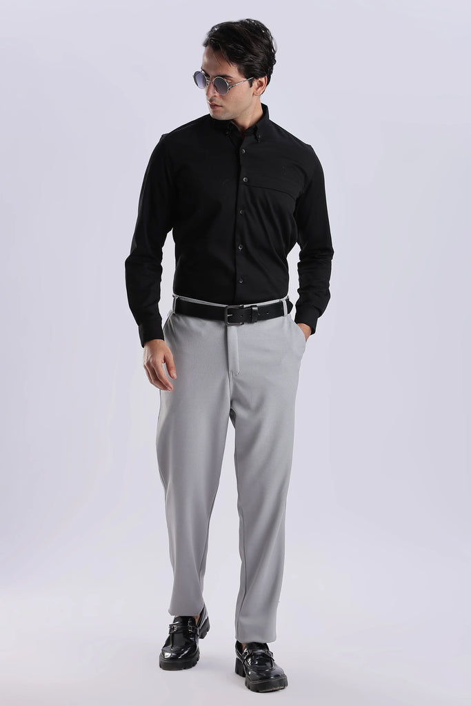 Light Grey Everyday Stretch Pant for Men