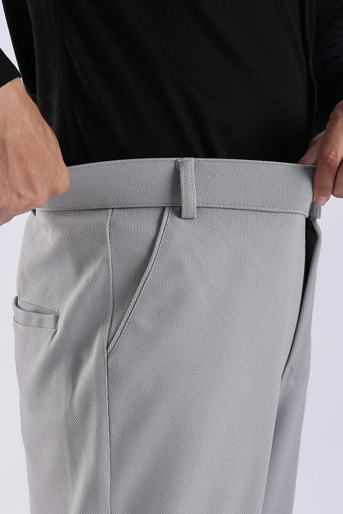 Light Grey Everyday Stretch Pant for Men