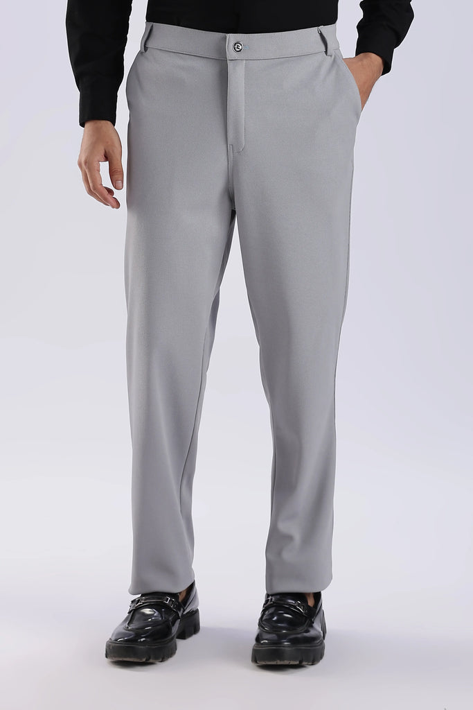 Light Grey Everyday Stretch Pant for Men