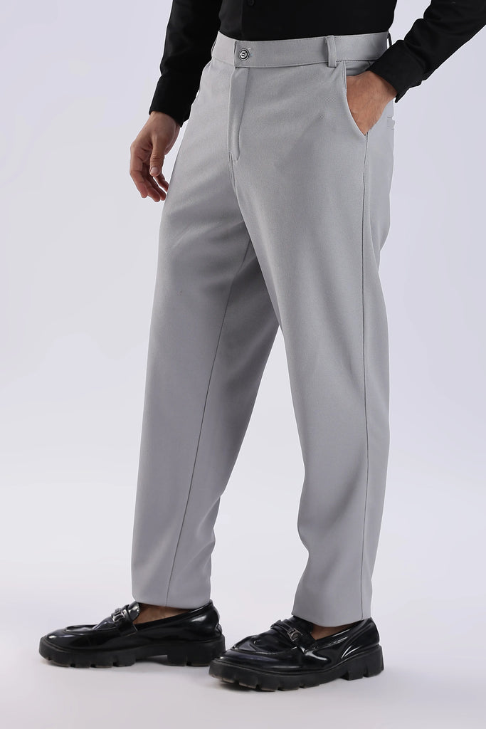 Light Grey Everyday Stretch Pant for Men
