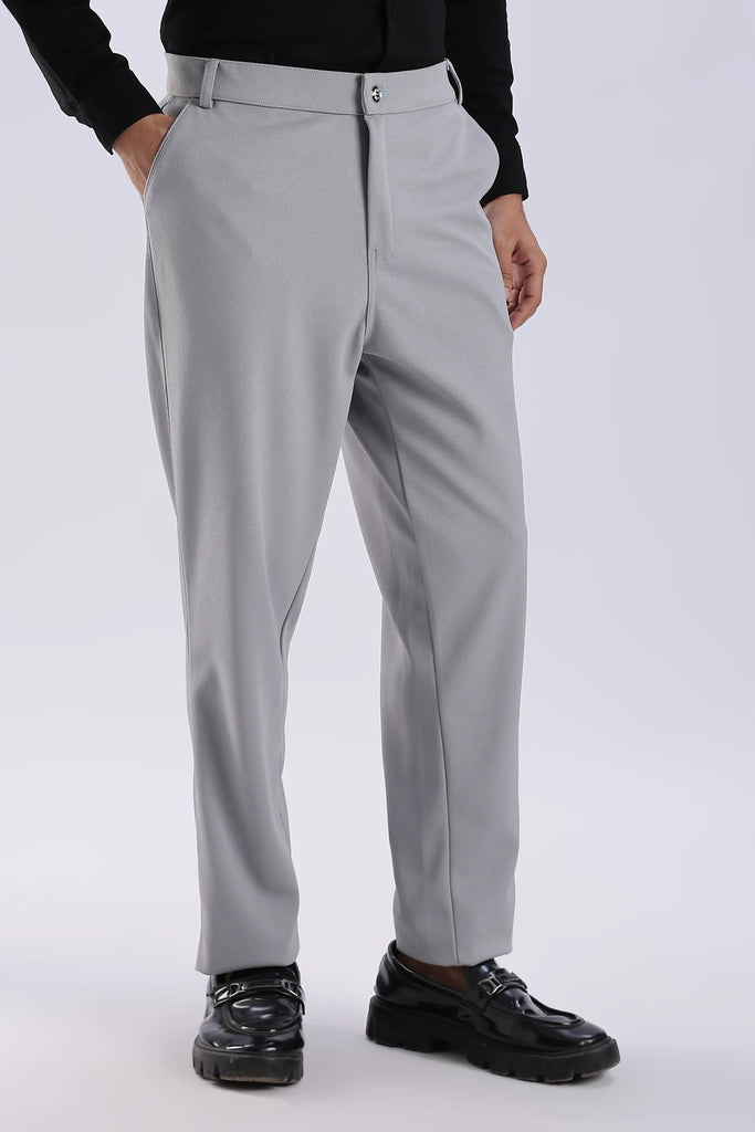Light Grey Everyday Stretch Pant for Men
