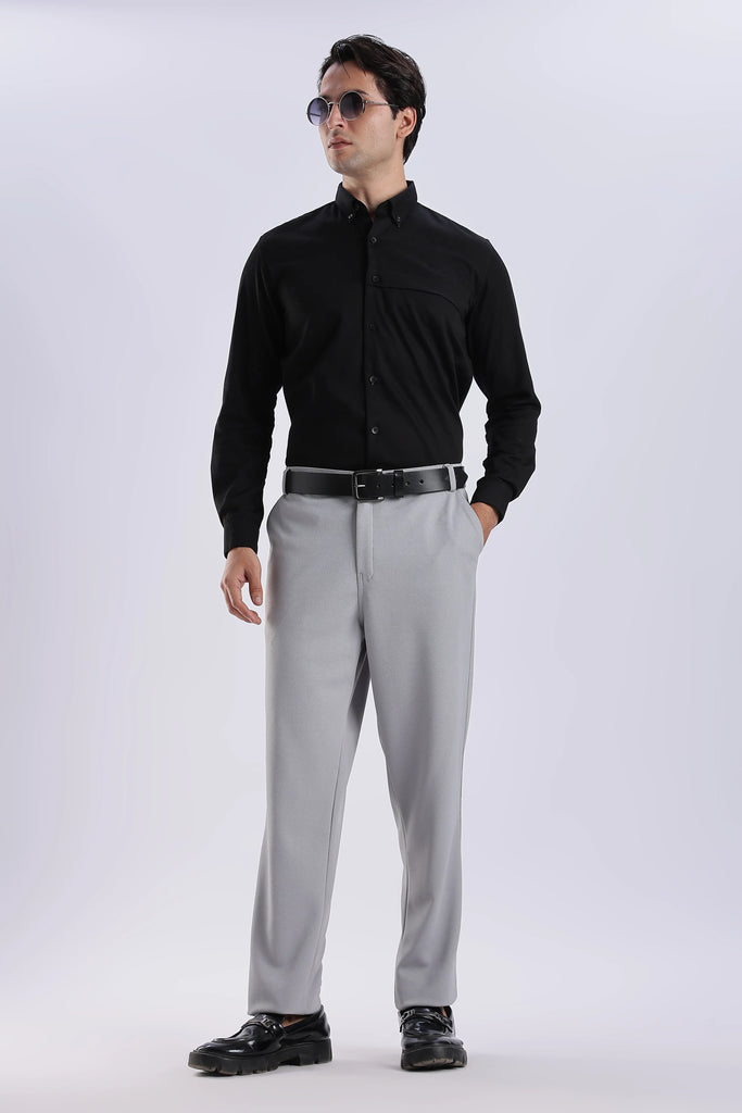 Light Grey Everyday Stretch Pant for Men