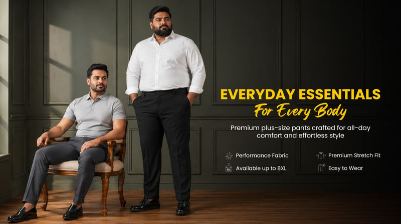 Plus Size Everyday Stretch Pant for Men