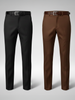 Black And Dark Coffee Everyday Stretch Pant Combo