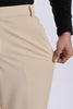 Cream Peanut Stretchable Trouser for Men