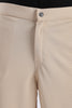 Cream Peanut Stretchable Trouser for Men