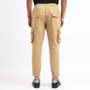 Men's Cotton Cargo Jogger Pants Khaki