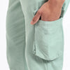 Men's Cotton Cargo Jogger Pants Mint Green