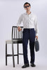 Navy Peanut Stretchable Trouser for Men