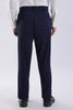 Navy Peanut Stretchable Trouser for Men