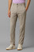 Stone Regular Fit Mid Rise Cotton Chinos Pant