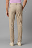Stone Regular Fit Mid Rise Cotton Chinos Pant